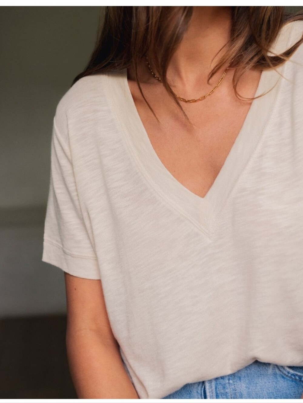 New Rachel Love X Splendid V Neck Small